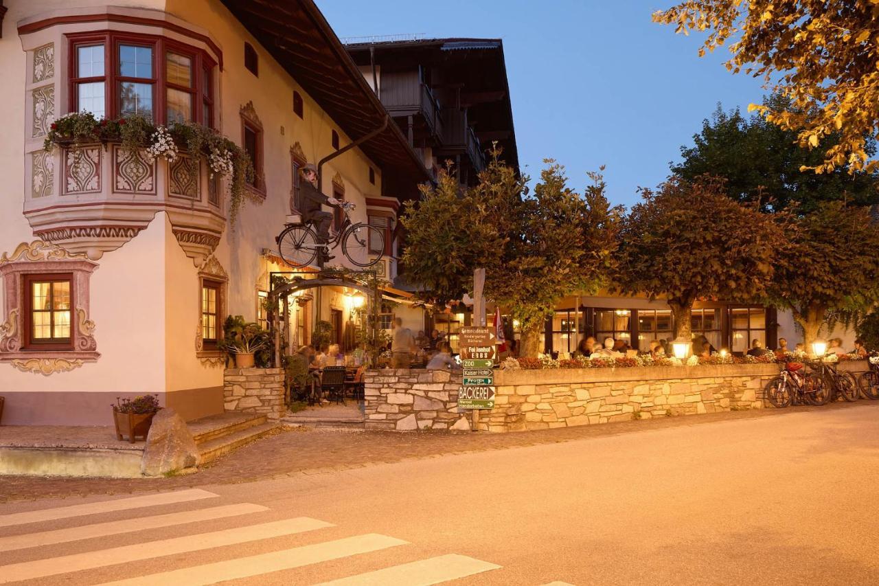 Gasthaus Hotel Oberwirt Ebbs Exterior foto
